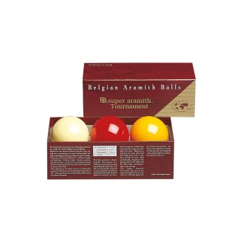 Billardkugelset, Carambol, Aramith Super Tournament, 61,5 mm