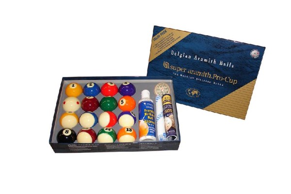 Billardkugelset, Pool, Aramith Value Pack