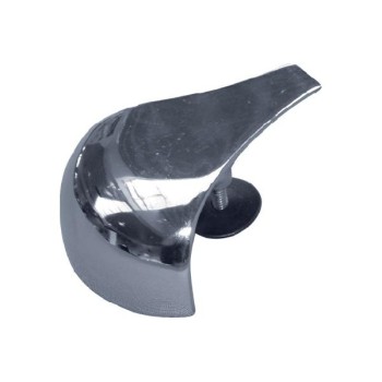 Metallecken, Pool, für Triumph & Eliminator, silber, 4 Stück (Set)