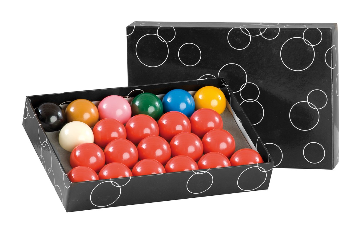 Billardkugelset, Snooker, Standard, 52,4 mm