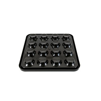 Balltablett, Pyramide, BTPy-1 für 68 mm Bälle, schwarz