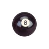 Billardkugel, Pool, Nr. 8, schwarz, 57,2 mm