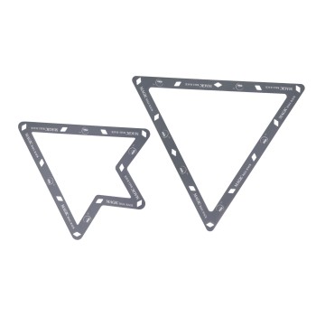 Aufbauhilfe, Pool, Original Magic Ball Rack Combo Set (8-/9-/10-Ball), zweiteilig