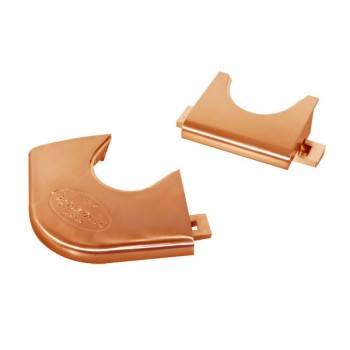 Rahmenecken, Pool, für Dynamic II + III, bronze, 4+2