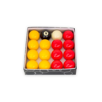 Billardkugelset, English Pool, Classic English Pool, 57,2 mm