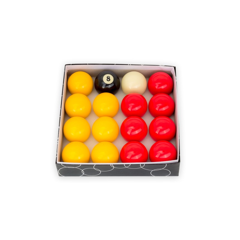 Billardkugelset, English Pool, Classic English Pool, 57,2 mm
