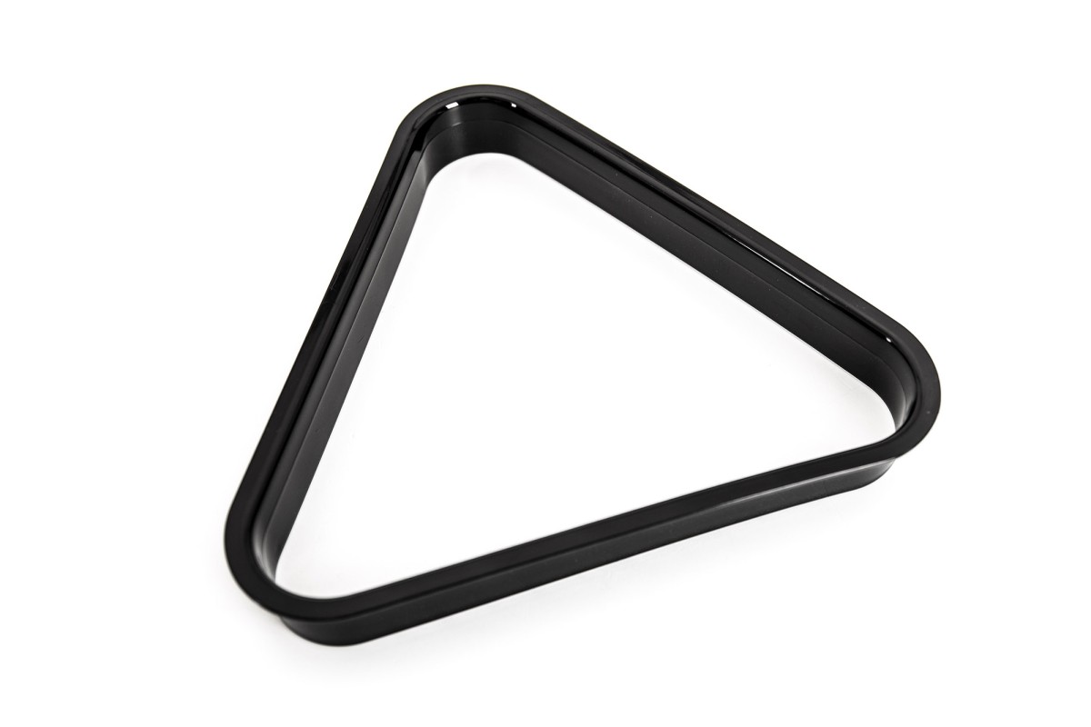 Dreieck für 38 mm Ball, schwarz, Pool