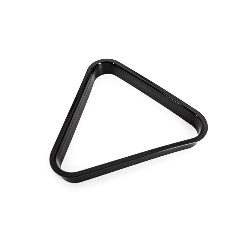 Dreieck für 38 mm Ball, schwarz, Pool Dreieck für 38 mm Ball, schwarz, Pool