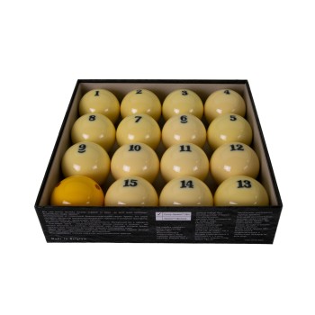 Billardkugelset, Pyramide, Aramith Standard, 67 mm