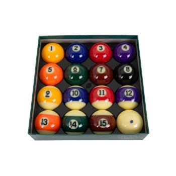 Billardkugelset, Pool, Aramith Premium, 57,2 mm