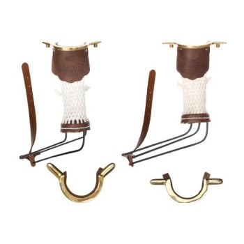 Taschen, Pyramide, mit Ablauf, Leinen, für 68 mm, 6 Stück (Set)