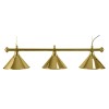 Billardlampe, Elegance, messing, 3 Schirme, Ø 35 cm, 150 cm