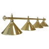Billardlampe, Elegance, messing, 4 Schirme, Ø 35 cm, 180 cm Billardlampe, Elegance, messing, 4 Schirme, Ø 35 cm, 180 cm