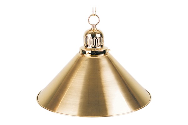 Billardlampe, Standard, messing, Ø 35 cm