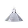 Billardlampe, Standard, silber, Ø 35 cm