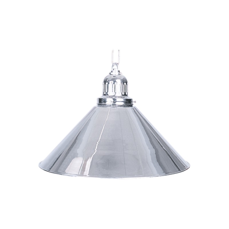 Billardlampe, Standard, silber, Ø 35 cm