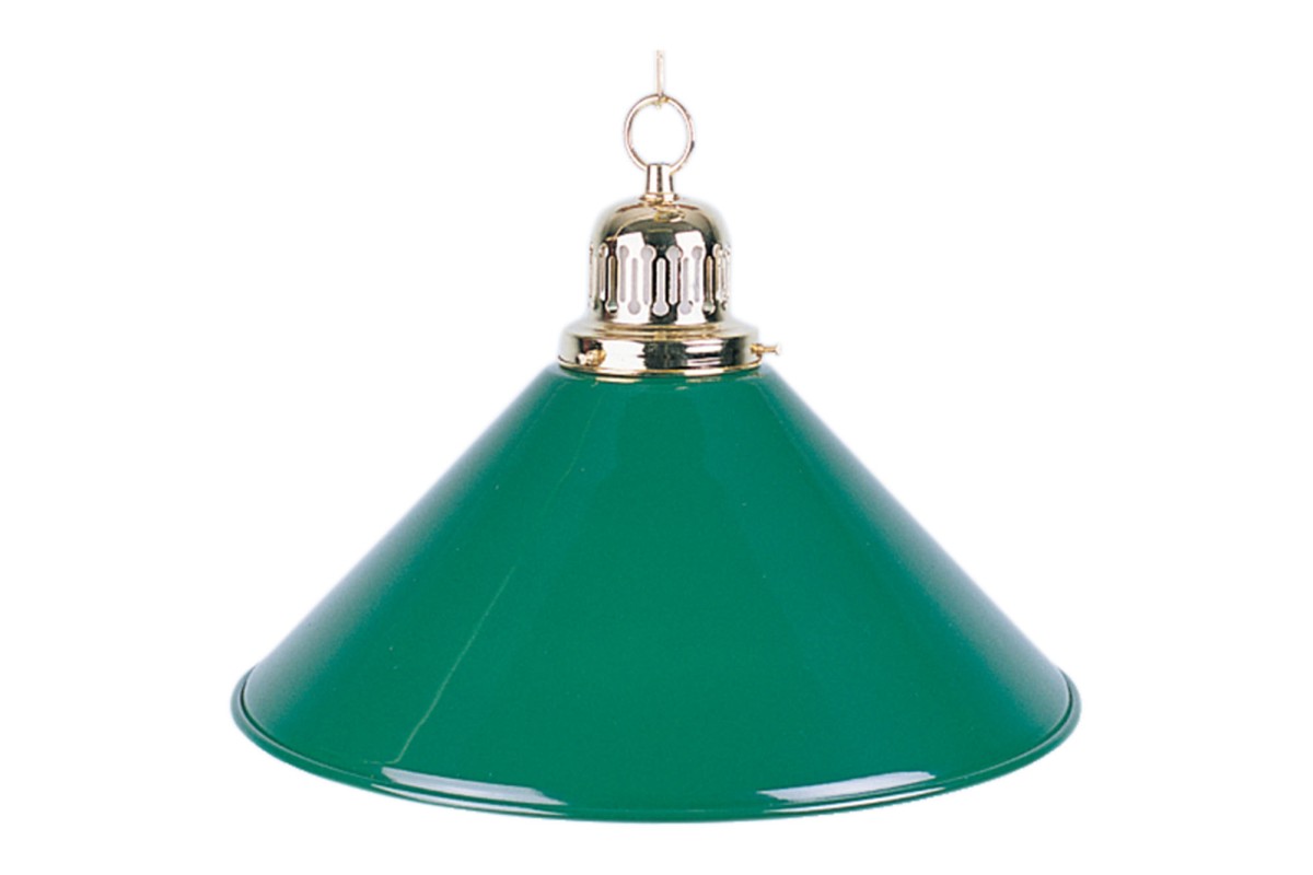 Billardlampe, Standard, grün, Ø 35 cm