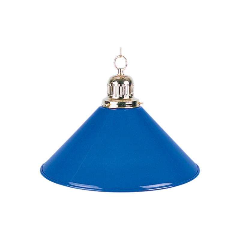 Billardlampe, Standard, blau, Ø 35 cm