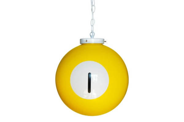 Billardlampe, Kugel Nr. 1, Hängelampe, Ø 30 cm
