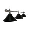 Billardlampe, Blacklight, schwarz, 3 Schirme, Ø 35 cm, 150 cm Billardlampe, Blacklight, schwarz, 3 Schirme, Ø 35 cm, 150 cm
