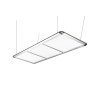 Billardlampe, LED Flat, silber, 195 x 70 x 6,5 cm