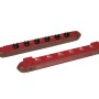 Queue-Wandhalter, Roman, 40 cm, für 6 Billardqueues, mahagoni