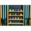 Queuehalter, für 6 Billardqueues Wall Rack, eiche Queuehalter, für 6 Billardqueues Wall Rack, eiche