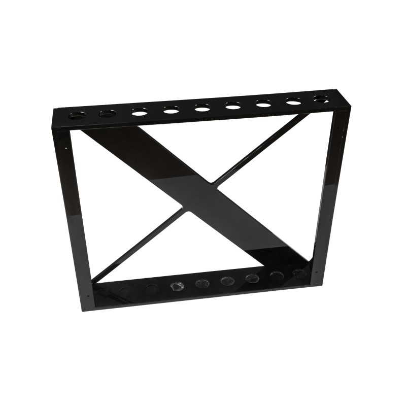 Queueständer, Dynamic Club II für 9 Queues, Acrylglas, glänzend schwarz Queueständer, Dynamic Club II für 9 Queues, Acrylglas, glänzend schwarz