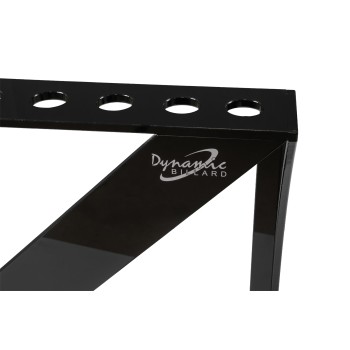 Queueständer, Dynamic Club II für 9 Queues, Acrylglas, glänzend schwarz