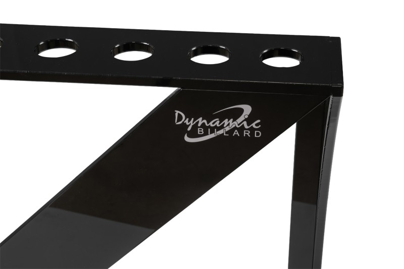 Queueständer, Dynamic Club II für 9 Queues, Acrylglas, glänzend schwarz