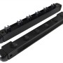 Queue-Wandhalter, Roman, 40 cm, für 6 Billardqueues, schwarz
