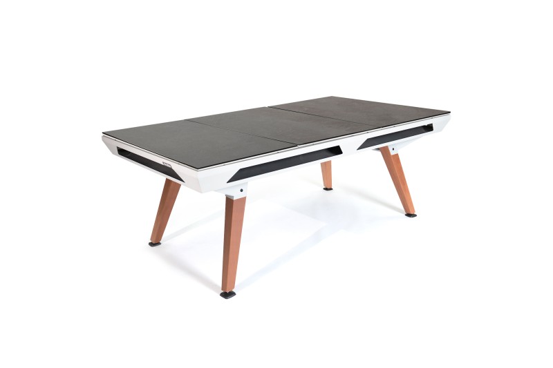 Abdeckplatte, 7 ft. (Fuß), Steindekor für weißen Cornilleau Origin Outdoor Billardtisch