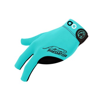 Handschuh, Predator Second Skin, 3-Finger, Albin Ouschan Teal, für linke Hand, XXL