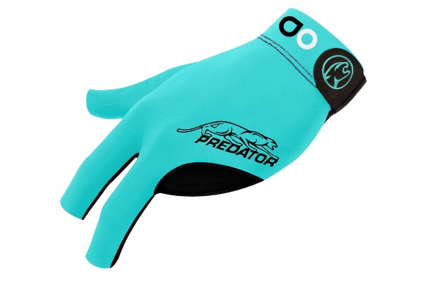 Handschuh, Predator Second Skin, 3-Finger, Albin Ouschan Teal, für linke Hand, XXL