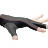 Handschuh, Cuetec Axis, 3-Finger, speed gray, für linke Hand