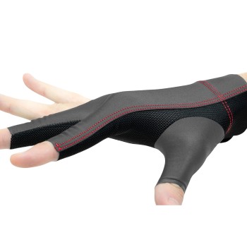 Handschuh, Cuetec Axis, 3-Finger, speed gray, für rechte Hand Handschuh, Cuetec Axis, 3-Finger, speed gray, für rechte Hand