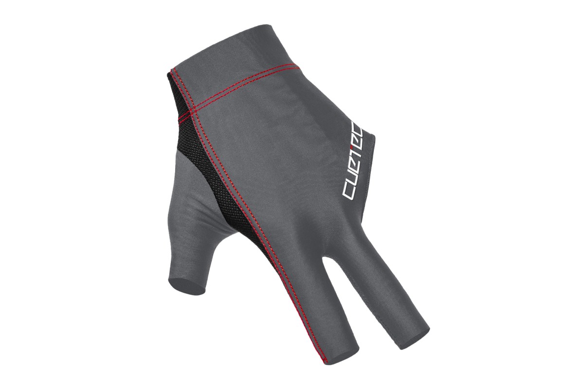 Handschuh, Cuetec Axis, 3-Finger, speed gray, für linke Hand