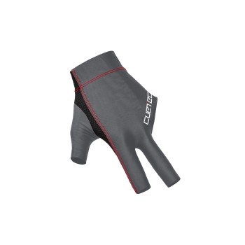Handschuh, Cuetec Axis, 3-Finger, speed gray, für linke Hand