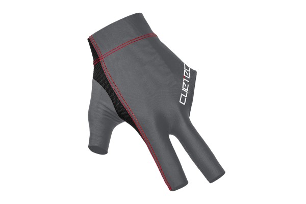 Handschuh, Cuetec Axis, 3-Finger, speed gray, für linke Hand