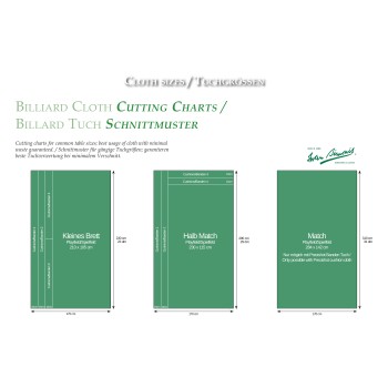 Billardtuch, Simonis Rapid 300, delsa blue, 195 cm