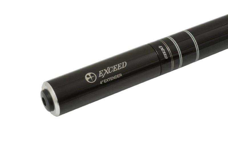 Queueverlängerung, Exceed 4 inch, glänzend schwarz