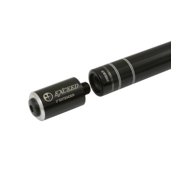 Queueverlängerung, Exceed 2 inch, glänzend schwarz