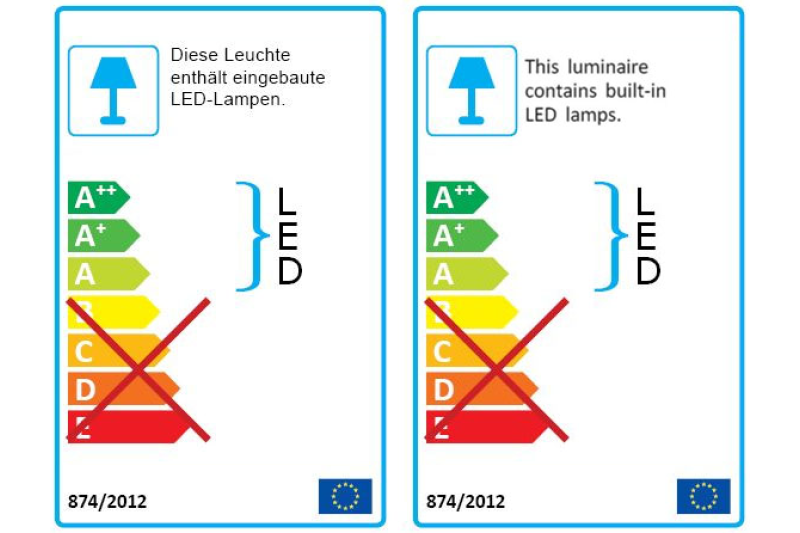 Billardlampe, LED Flat, silber, 195 x 70 x 6,5 cm
