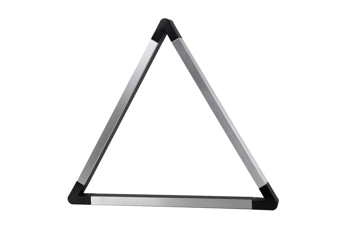 Dreieck, Pool, Dynamic Pro, gebürstetes Aluminium, 57,2 mm