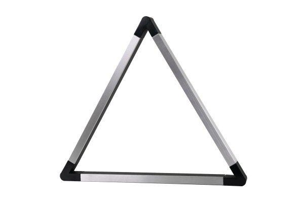 Dreieck, Pool, Dynamic Pro, gebürstetes Aluminium, 57,2 mm