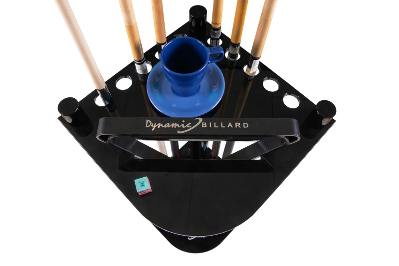 Queueständer, Dynamic Pro II für 10 Queues, Acrylglas, glänzend schwarz