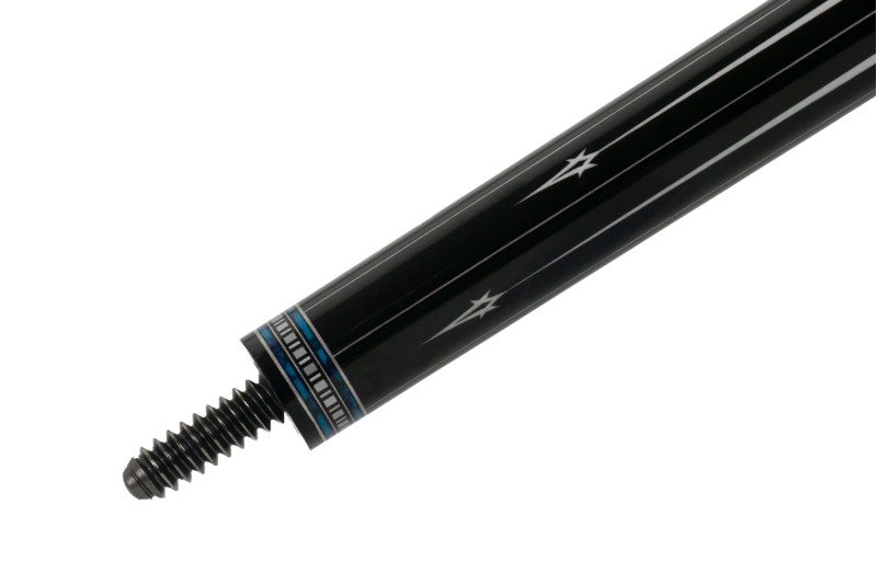 Billardqueue, Pool, Tempest 2 by Fury, C1 Max Carbon Oberteil, 12.5mm, 3/8x10