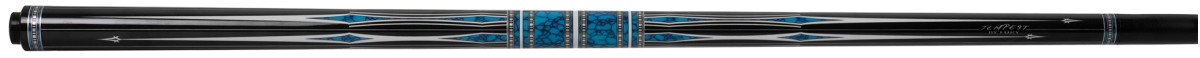 Billardqueue, Pool, Tempest 2 by Fury, C1 Max Carbon Oberteil, 12.5mm, 3/8x10