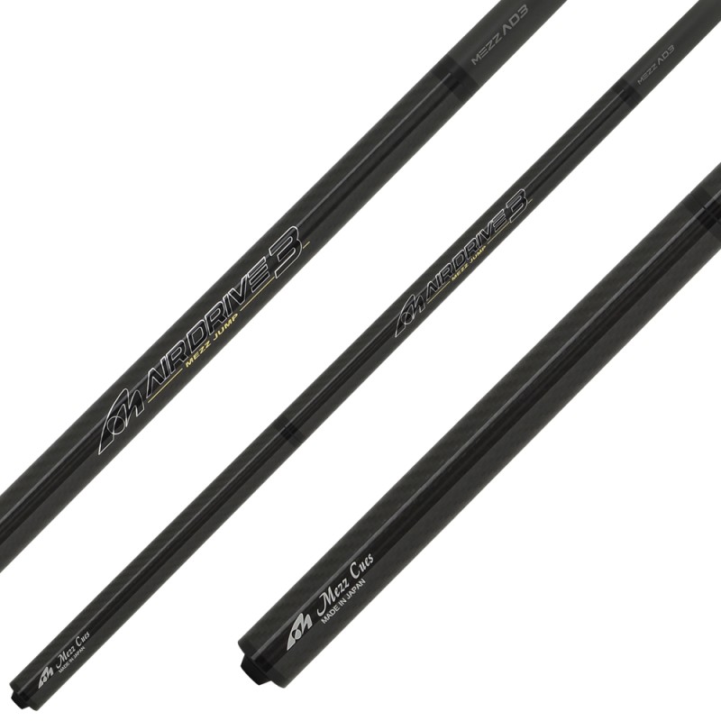 Billardqueue, Pool, Mezz Airdrive 3 Jump AD3, dreiteilig, D2 Joint Billardqueue, Pool, Mezz Airdrive 3 Jump AD3, dreiteilig, D2 Joint