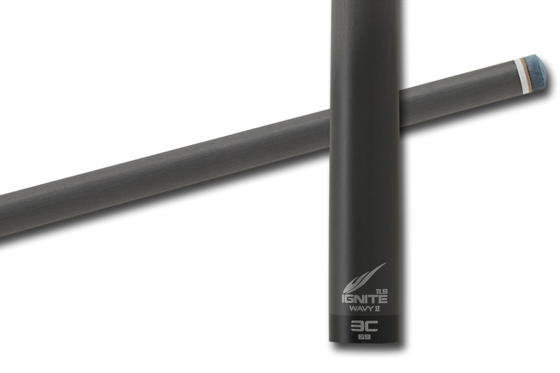 Oberteil, Pool, Ignite Carbon, 12,2mm, Wavy2 Joint, 30 inch